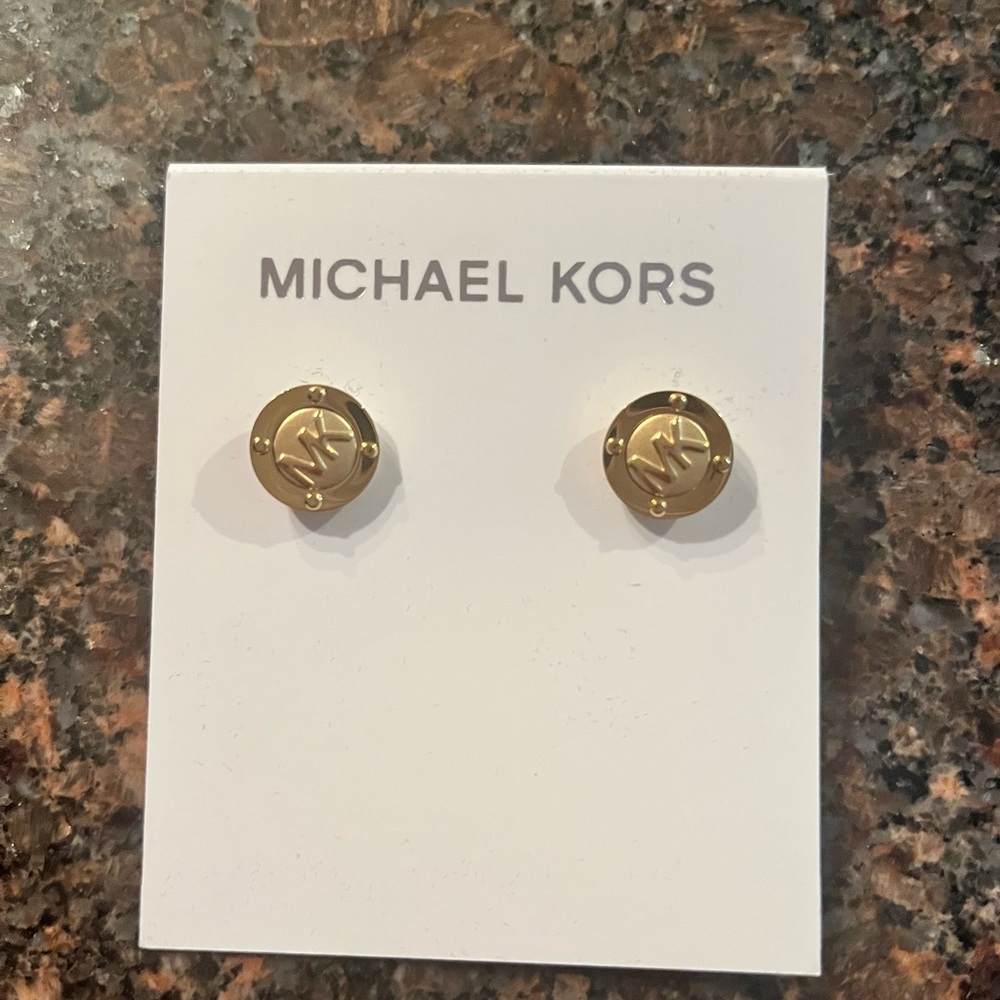 Michael Kors stud earrings